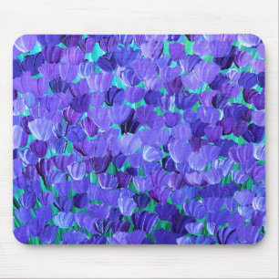 Tapis De Souris Pétales pourpres