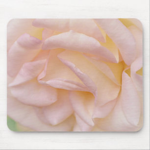 Tapis De Souris Pétales Rose Rose Blush Art Pad Souris