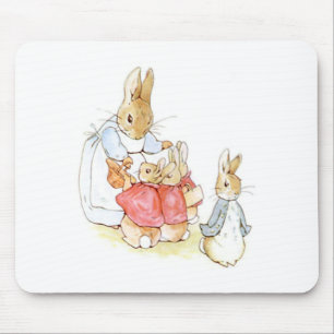 Tapis De Souris Peter Rabbit et ses soeurs (par Beatrix Potter)