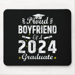 Tapis De Souris Petit Amis D'Un Diplômé De Cl 2024 Diplômé Senior
