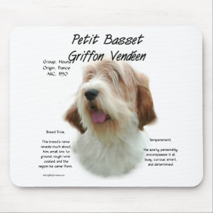 Tapis De Souris Petit Basset Griffon Vendeen Histoire Design