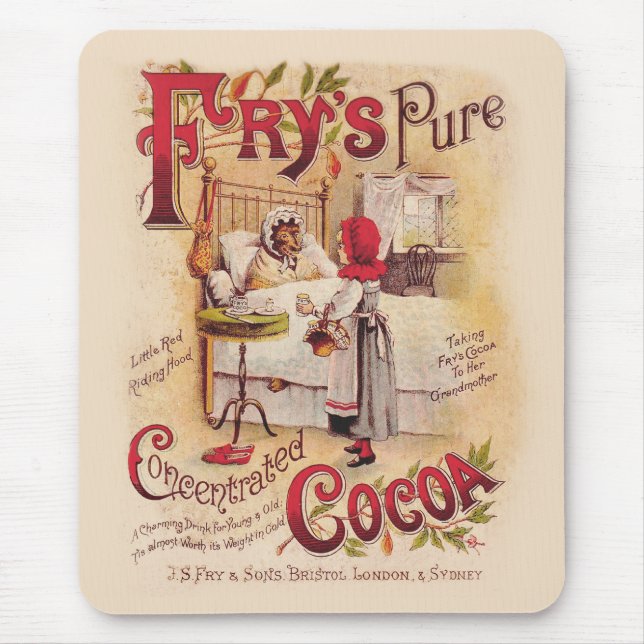 Tapis De Souris Petit cacao à chapeau rouge (Devant)