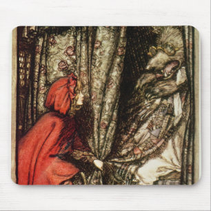 Tapis De Souris Petit capuchon rouge d'Arthur Rackham  