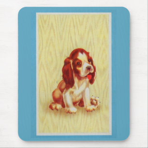 Tapis De Souris petit chiot beagle mignon