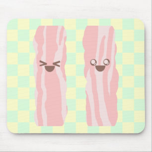 Tapis De Souris petit-déjeuner au bacon kawaii
