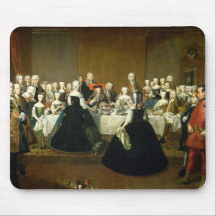 Tapis De Souris Petit déjeuner de mariage