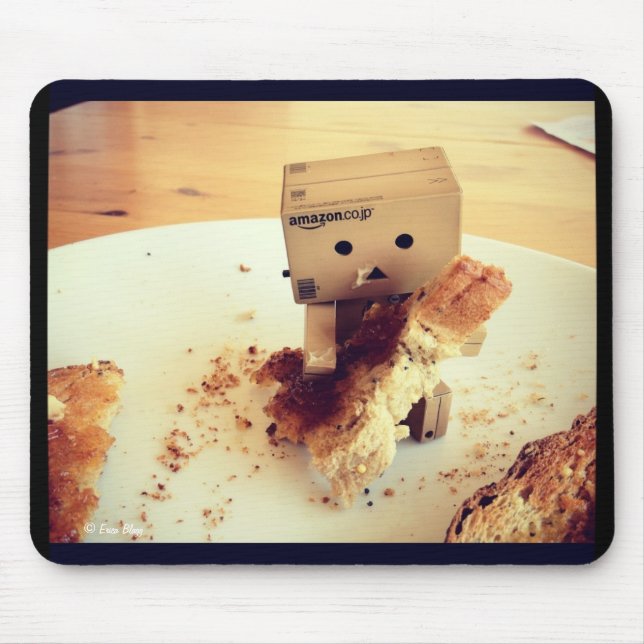 Tapis De Souris Petit déjeuner - peu de série de Danbo (Devant)