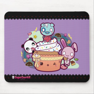 Tapis De Souris Petit gâteau de Kawaii attaqué !