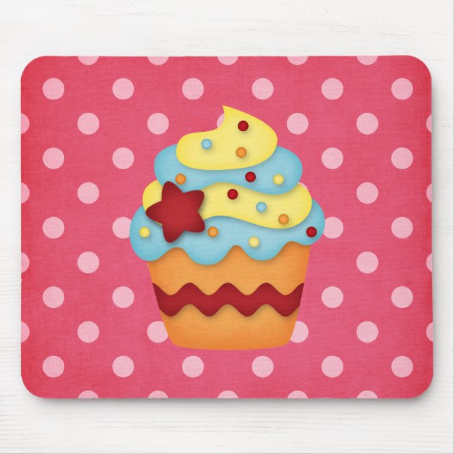 Tapis De Souris petit gâteau délicieux (Devant)