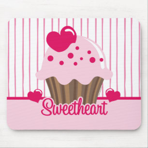 Tapis De Souris Petit gâteau Mousepad d'amoureux