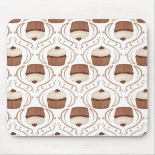 Tapis De Souris Petit gâteau salé Mousepad de chocolat de carame
