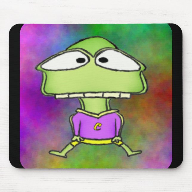 Tapis De Souris Petit monstre mignon Mousepad (Devant)