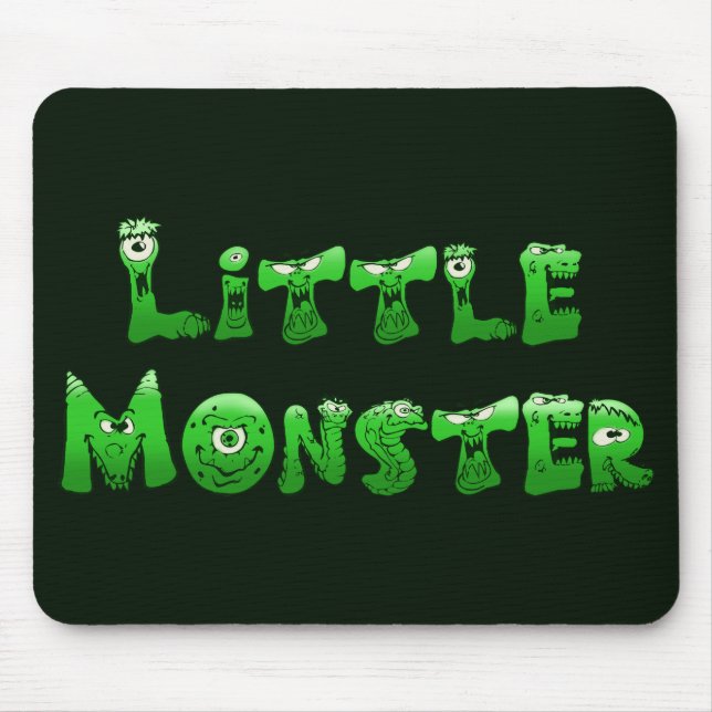 Tapis De Souris Petit monstre tombé (Devant)