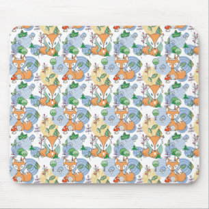 Tapis De Souris Petit motif mignon de Fox