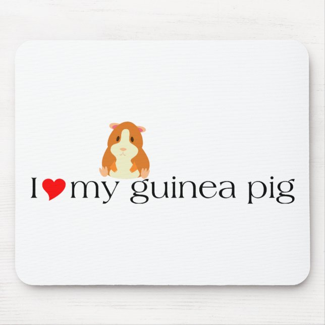 Tapis De Souris Petit pain Mousepad de coeur (Devant)