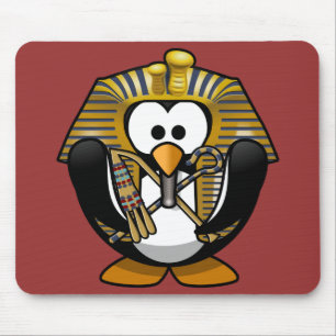 Tapis De Souris Petit pingouin animated mignon de pharaon