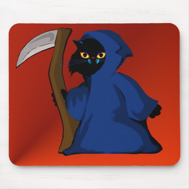 Tapis De Souris Petit Reaper Kitty Mousepad (Devant)