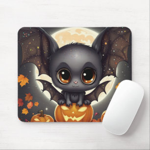 Tapis De Souris Petite chauve-souris Halloween