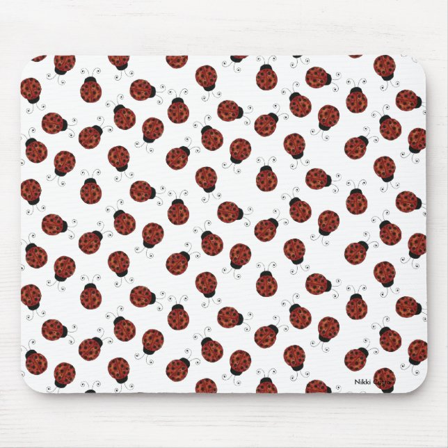 Tapis De Souris Petite coccinelle Mousepad (Devant)