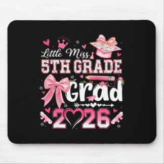 Tapis De Souris Petite demoiselle diplômée de 5e année 2026 Filles