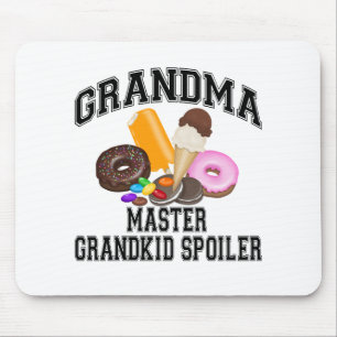 Tapis De Souris Petite-fille Spoiler Grand-mère