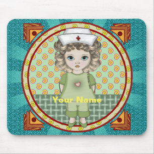 Tapis De Souris Petite infirmière 