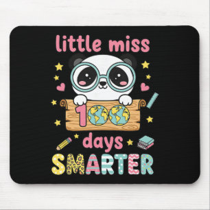 Tapis De Souris Petite Mademoiselle 100 Jours Plus Intelligente Pa