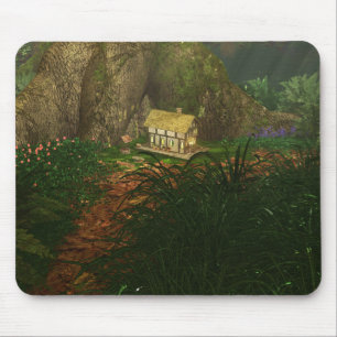 Tapis De Souris Petite maison dans le Big Woods Mousepad