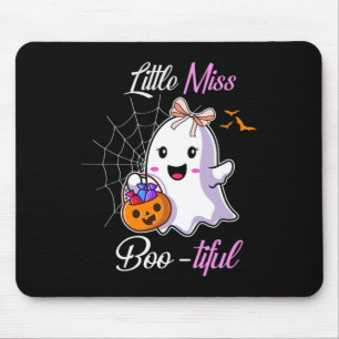 Tapis De Souris Petite Miss Boo tiful Drôle Mignonne Costume Hallo
