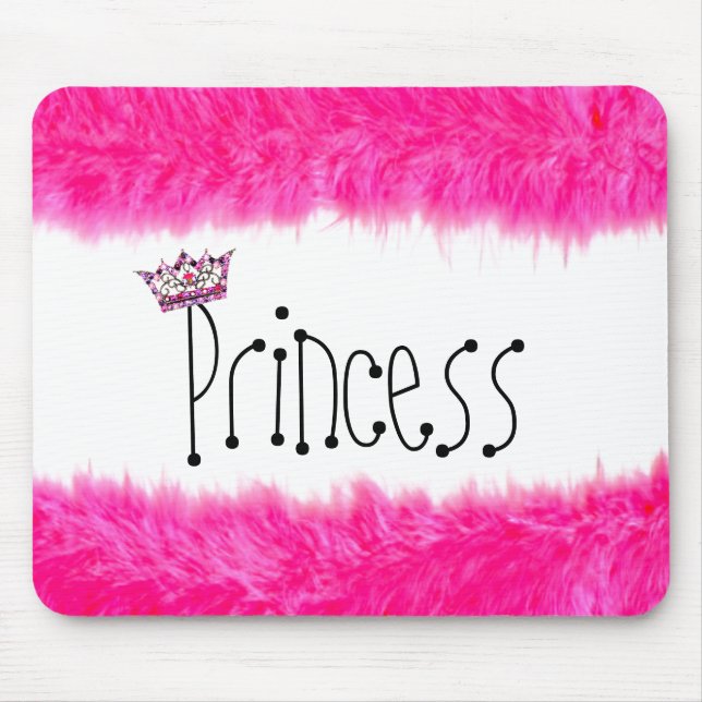 Tapis De Souris Petite princesse Tiara mousepad (Devant)