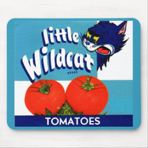 Tapis De Souris Petites tomates Wildcat créer étiquette