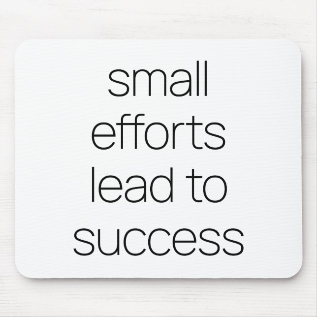 Tapis de souris Petits Efforts (Devant)