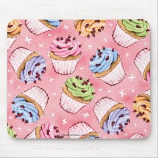 Tapis De Souris Petits gâteaux délicieux et baisers Mousepads