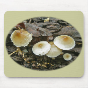 Tapis De Souris Petits Parasols Champignons en rondins