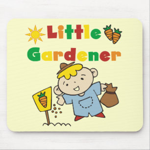 Tapis De Souris Petits T-shirts et cadeaux de jardinier de garçon