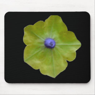 Tapis De Souris Petunia Green et Blue Mousepad