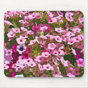 Tapis De Souris Pétunia rose