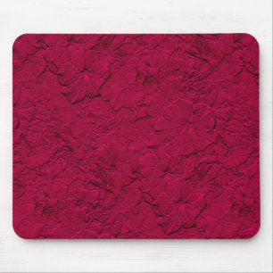 Tapis De Souris Pétunias sculptés, Magenta Mousepad