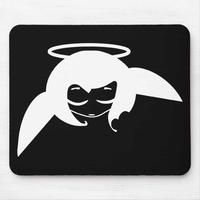 Tapis De Souris peu de blanc d'ange (Devant)