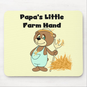 Tapis De Souris Peu de T-shirts et cadeaux de main de la ferme du
