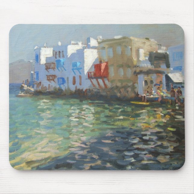 Tapis De Souris Peu de Venise Mykonos (Devant)