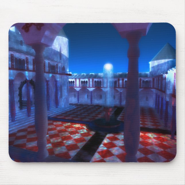 Tapis De Souris Phantastes : Cour du Palais Mousepad (Devant)
