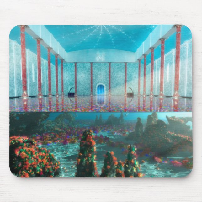 Tapis De Souris Phantastes : Mousepad dans le bain de fée (Devant)