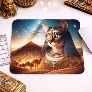 Tapis De Souris Pharaon Chat du Désert