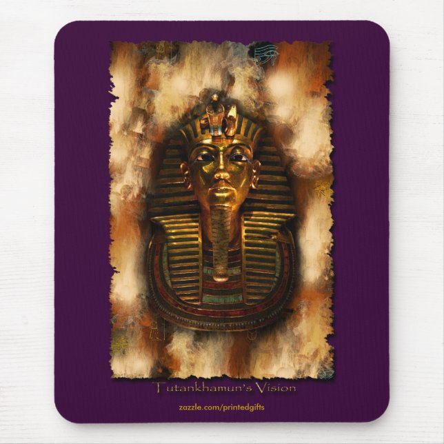 Tapis De Souris Pharaon égyptien Tutankhamen Souris (Devant)