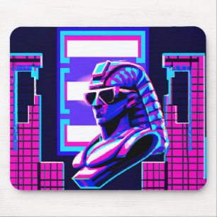 Tapis De Souris Pharaon Synthwave