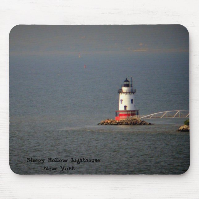 Tapis De Souris Phare creux somnolent NY - Mousepad (Devant)