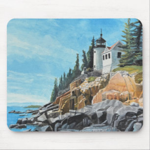 Tapis De Souris Phare de Bass Harbor