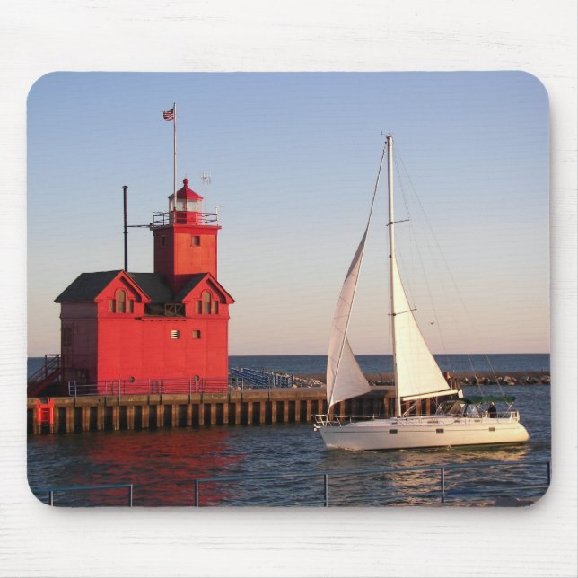 Tapis De Souris Phare de Big Red Holland (Devant)
