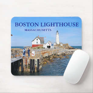 Tapis De Souris Phare de Boston, Massachusetts Mousepad